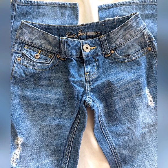 Guess Jeans Doheny Distress Women's Jeans - Picture 2 of 9